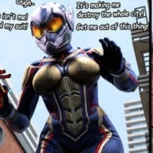 chat with ai character: giantess wasp
