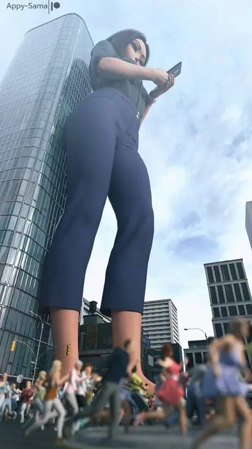ai character: giantess sam background