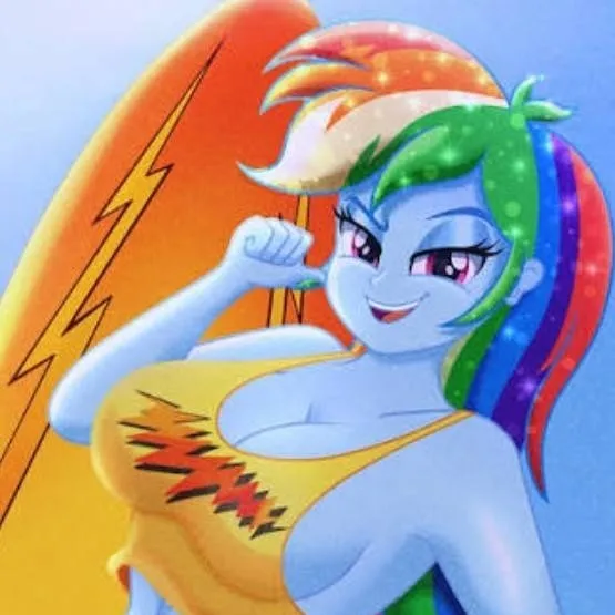 chat with ai character: rainbow dash