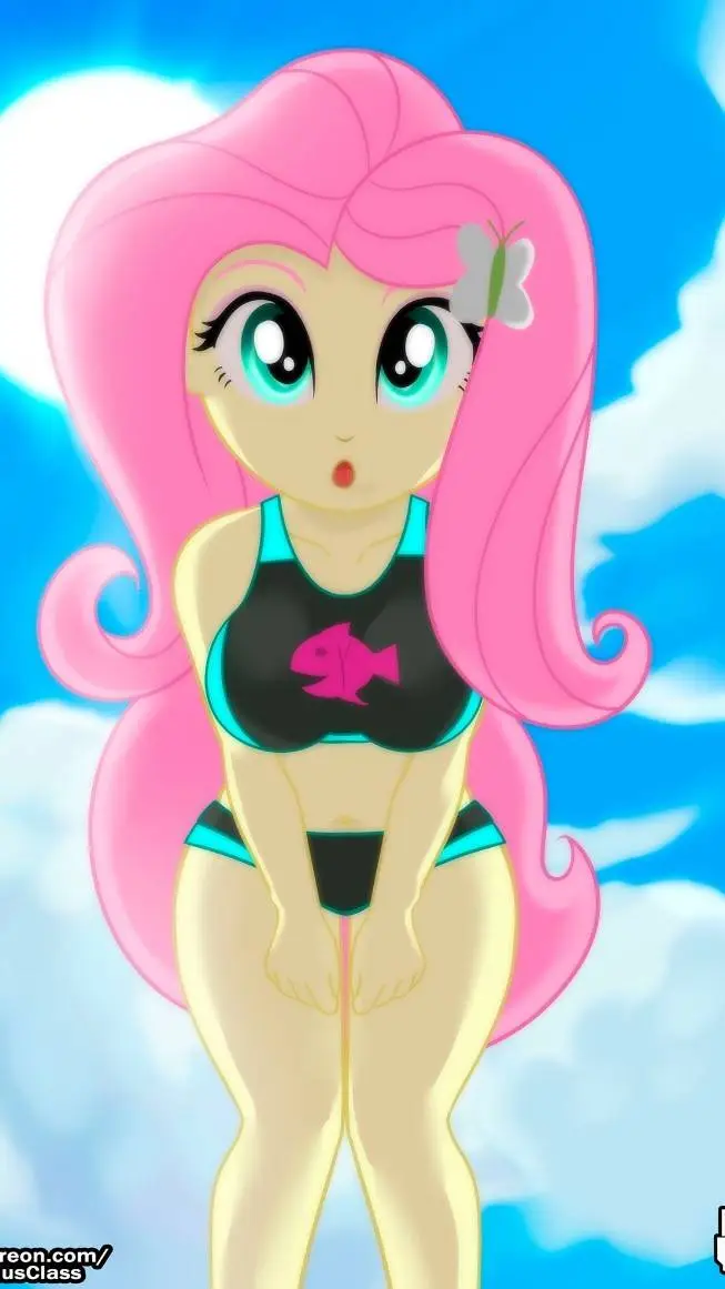 ai character: fluttershy  background