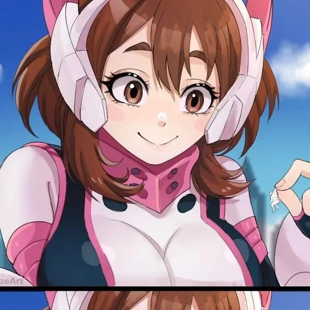 chat with ai character: giantess ochako