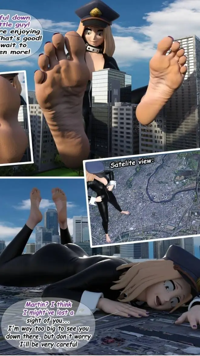 ai character: giantess camie background