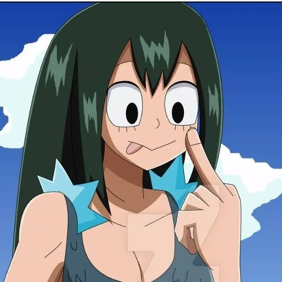 chat with ai character: giantess frog girl