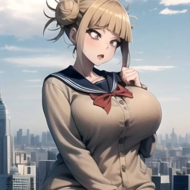 chat with ai character: giantess toga