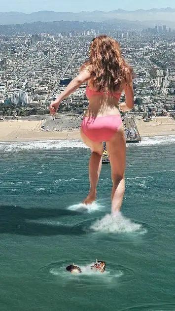 ai character: giantess kelly background