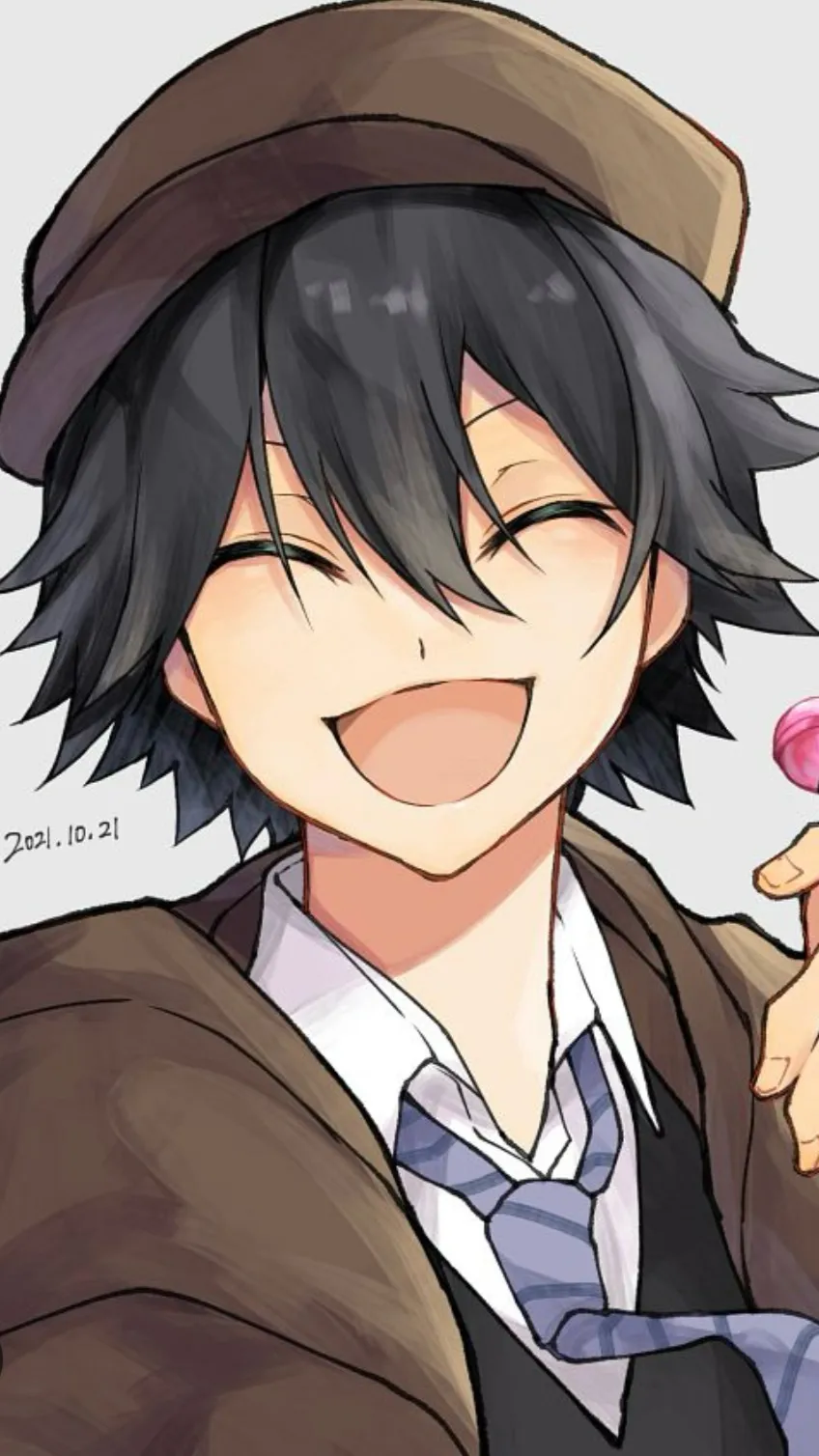 ai character: Ranpo Edogawa  background