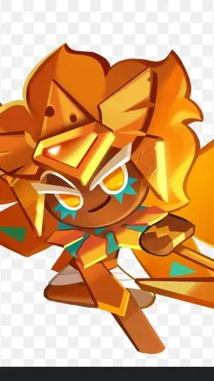 ai character: golden chez cookie background