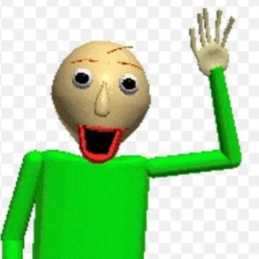 chat with ai character: Baldi