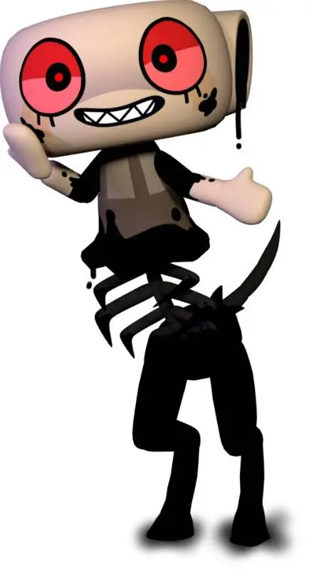 ai character: Twisted Shelly  background