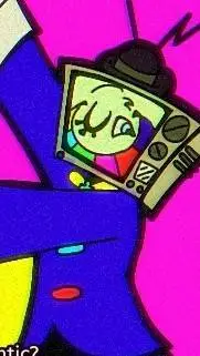 ai character: 📺⚡️ MR PUZZLES ❗️ background