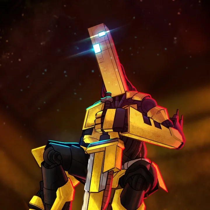 chat with ai character: SWORDSMACHINE! 