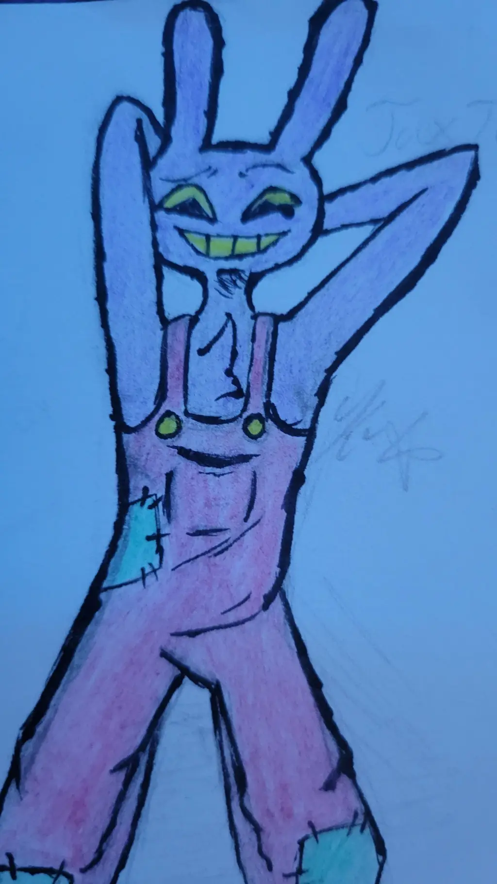 ai character: Jax~!!  background