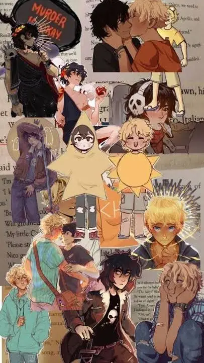 ai character: solangelo  background
