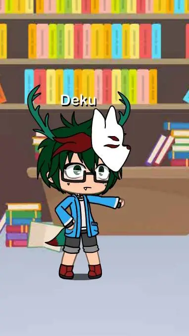 ai character: Deku (Fox escape) background