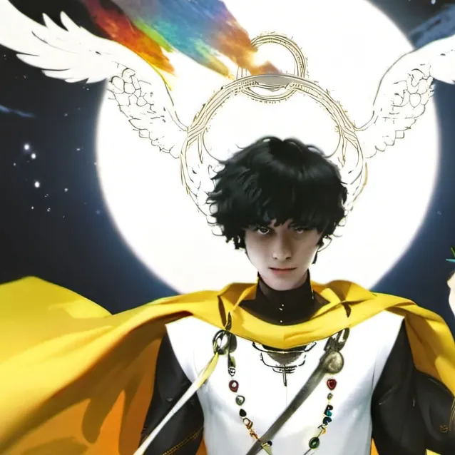 chat with ai character: cosmic king