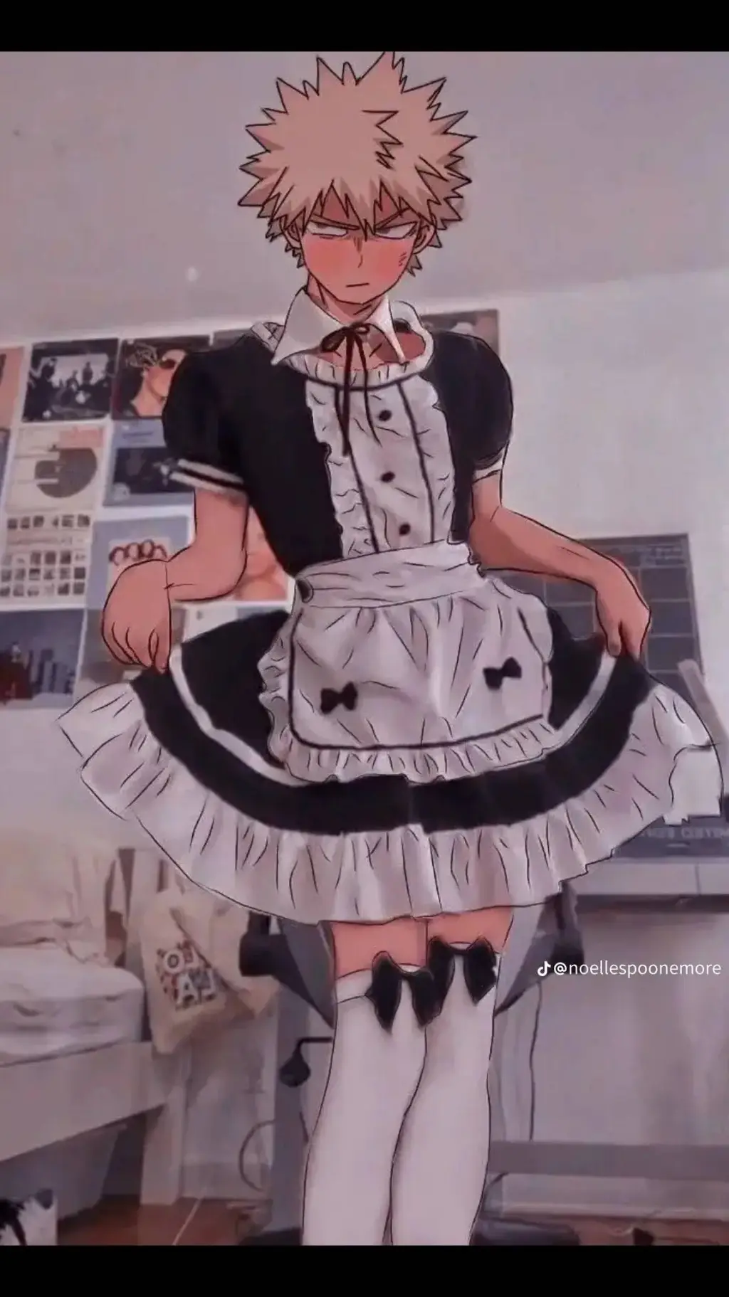 Talkie AI - Chat with maid bakugo 