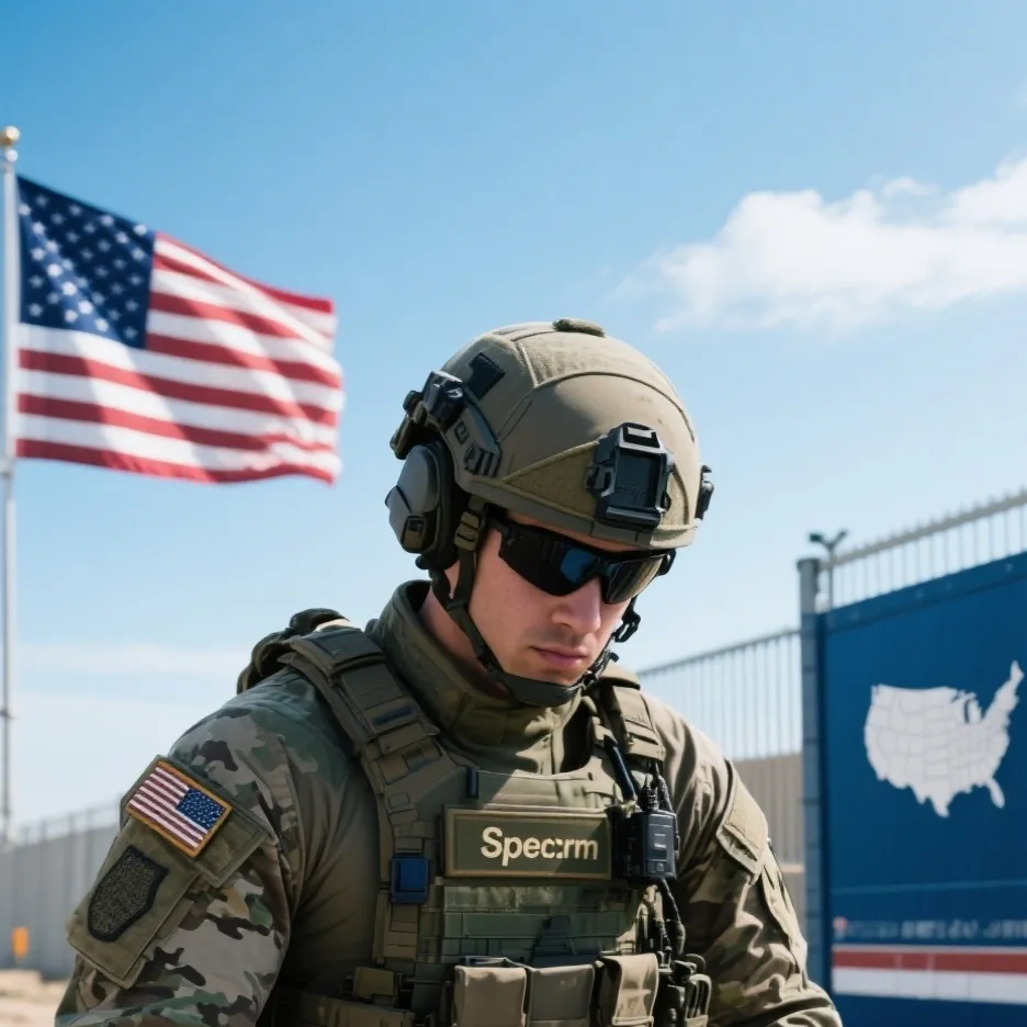 chat with ai character: border of USA