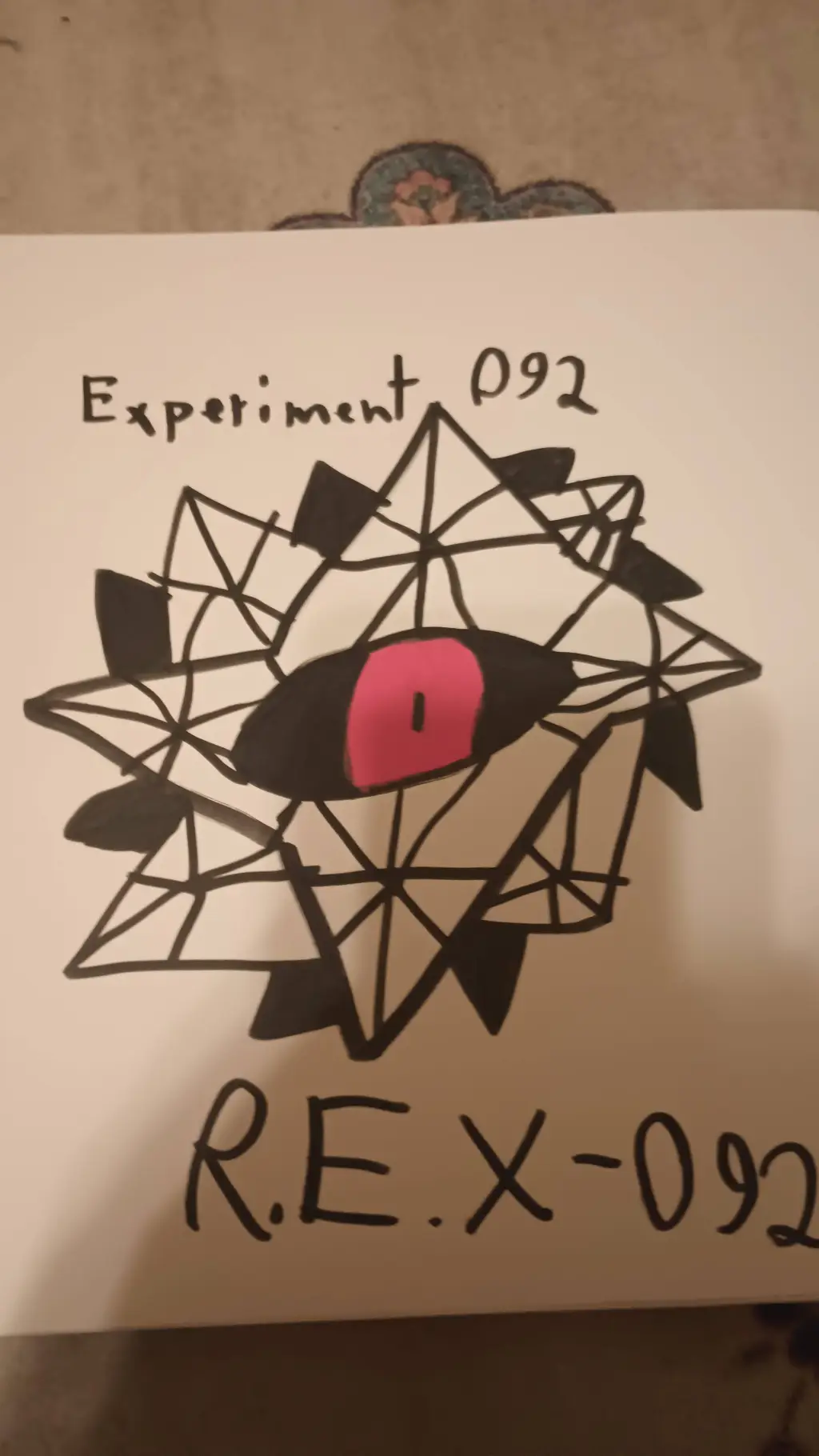 ai character: R.E.X background