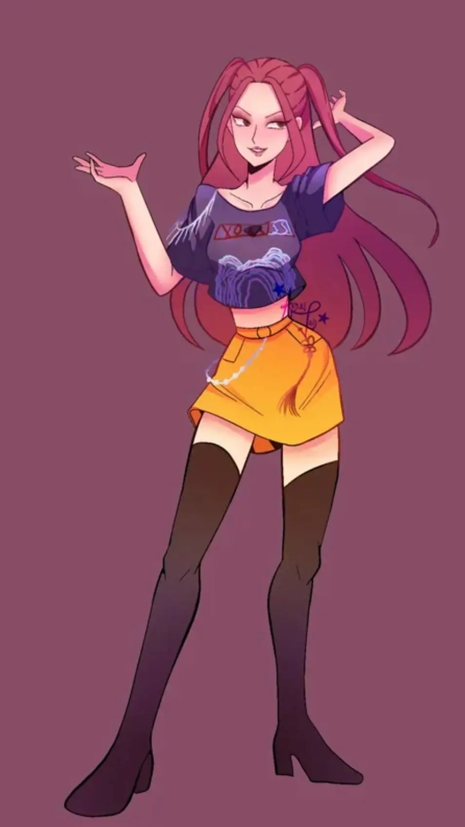 ai character: Mira  background