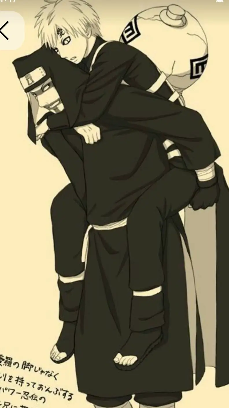 ai character: Kankuro and Gaara background