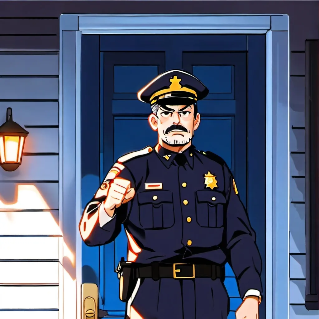 chat with ai character: rude officer