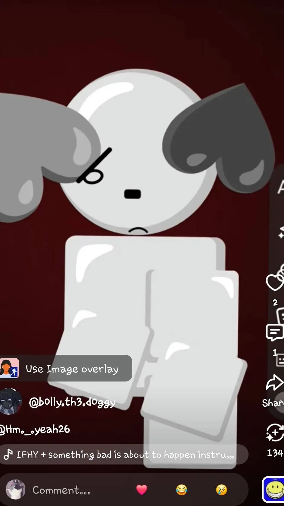 ai character: b0lly.th3.d0ggy background