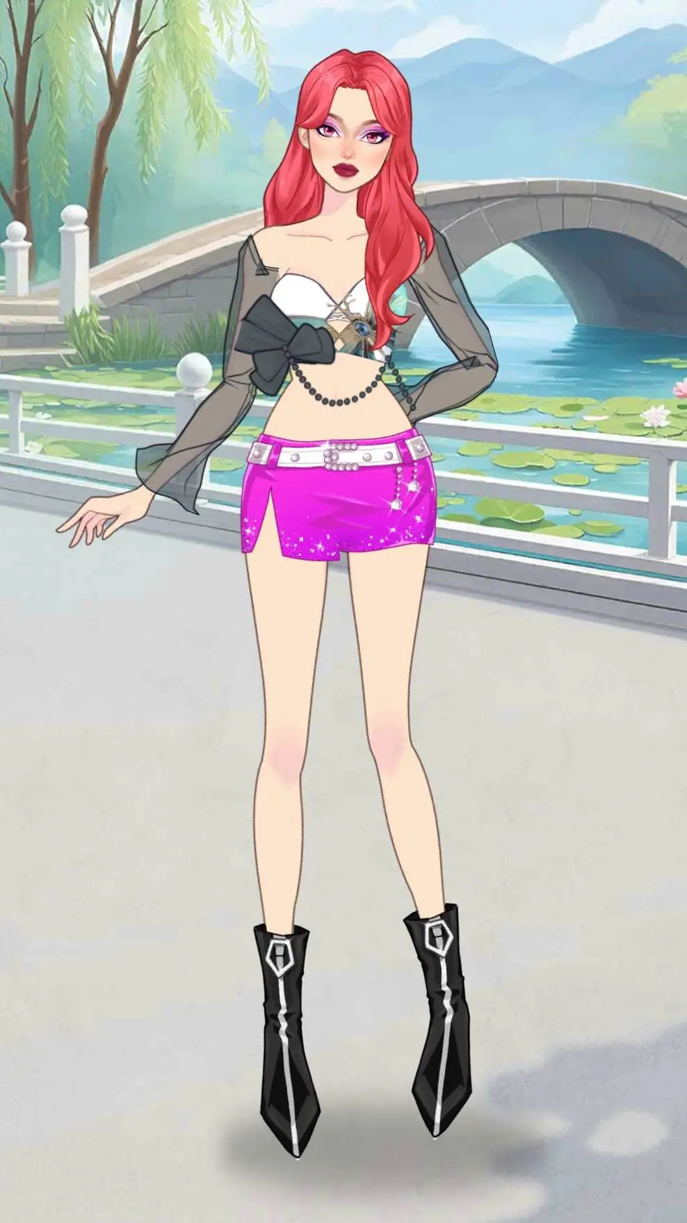 ai character: Evelyn background