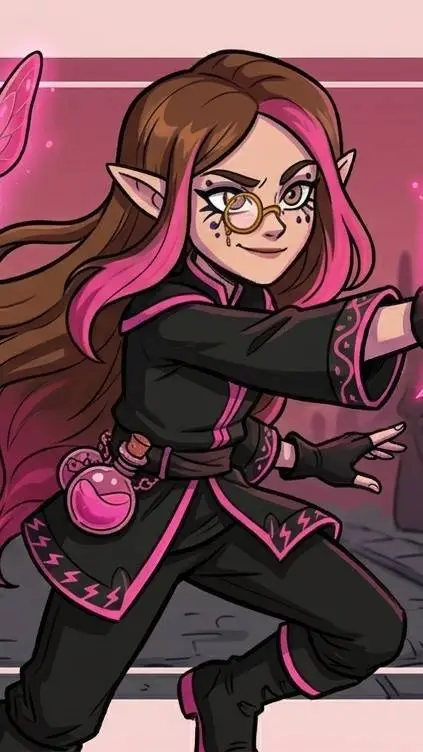 ai character: Elora background