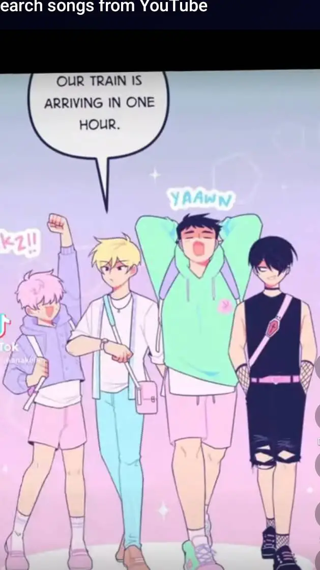 ai character: boyfriends webtoon background