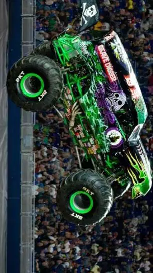 ai character: monster truck rp background