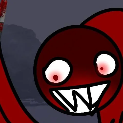 chat with ai character: fvood red evil