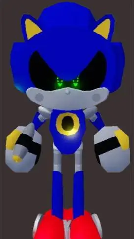 ai character: Metal Sonic (TD) background