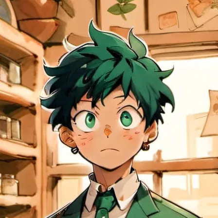 chat with ai character: Izuku Midoriya ￼
