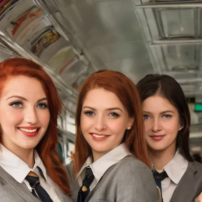 chat with ai character: Girls on the train