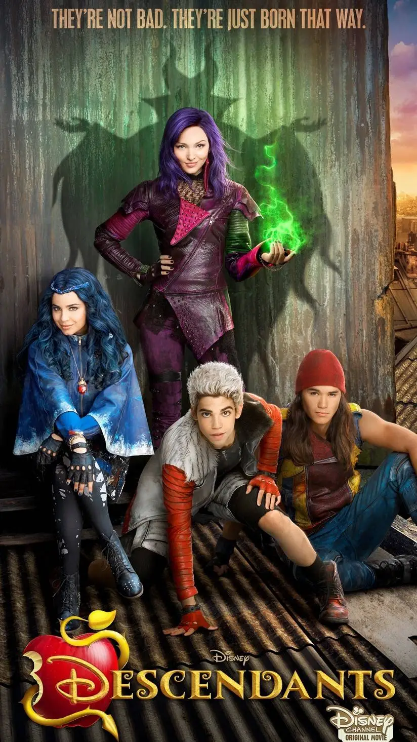 ai character: descendants background