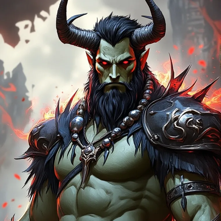 chat with ai character: Demorg Helblood