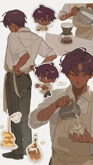 ai character: 🥧 Nehemiah Irby ☕ background