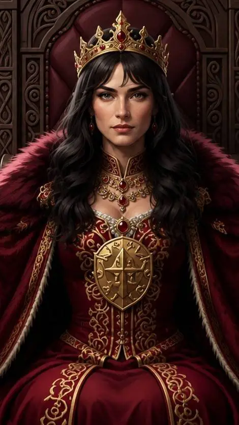 ai character: Richenda III  background