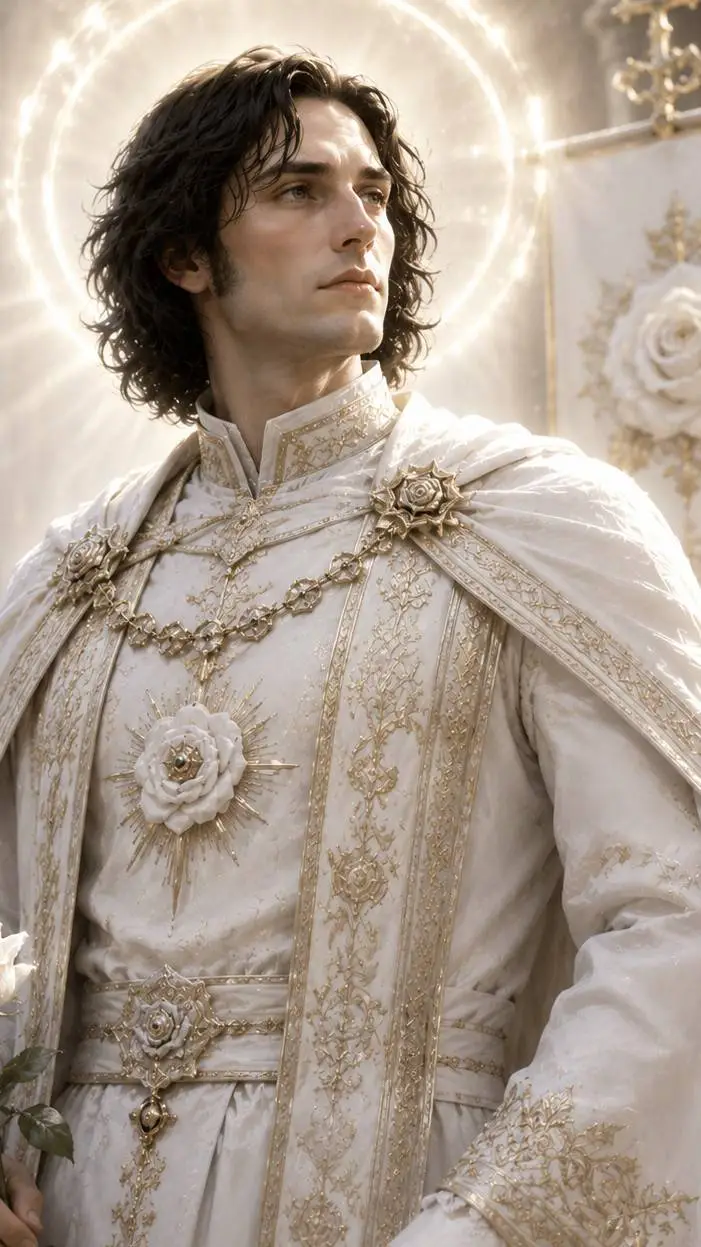 ai character: Saintly Richard 3 background