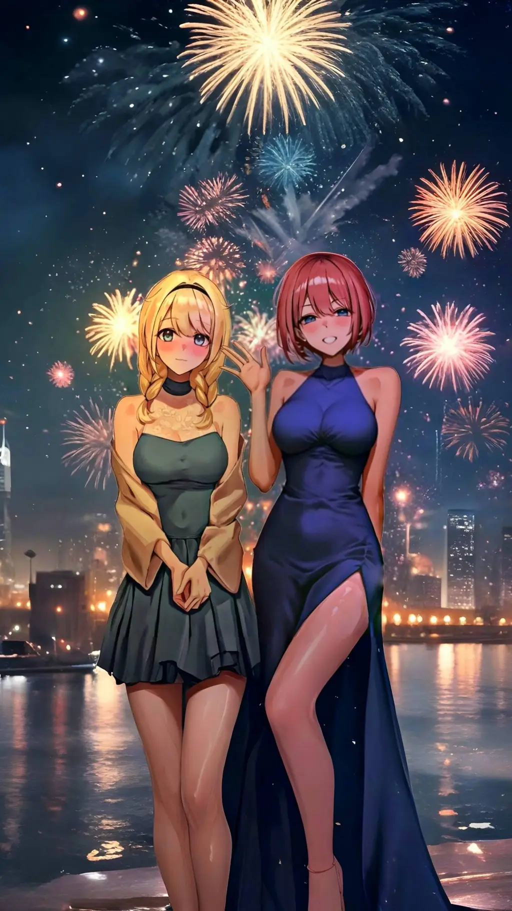 ai character: Jade & Amàr background