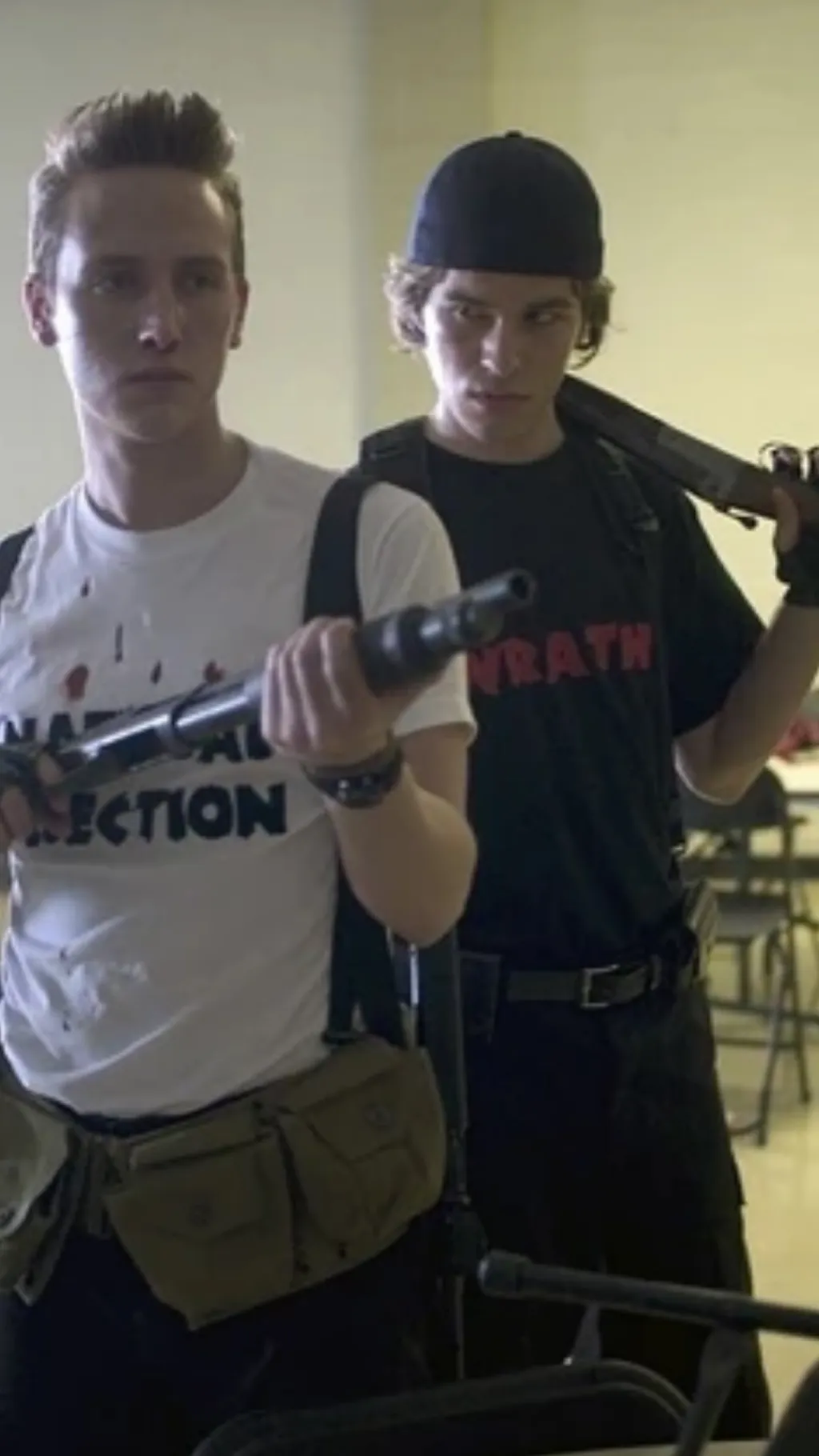 ai character: Eric and Dylan  background