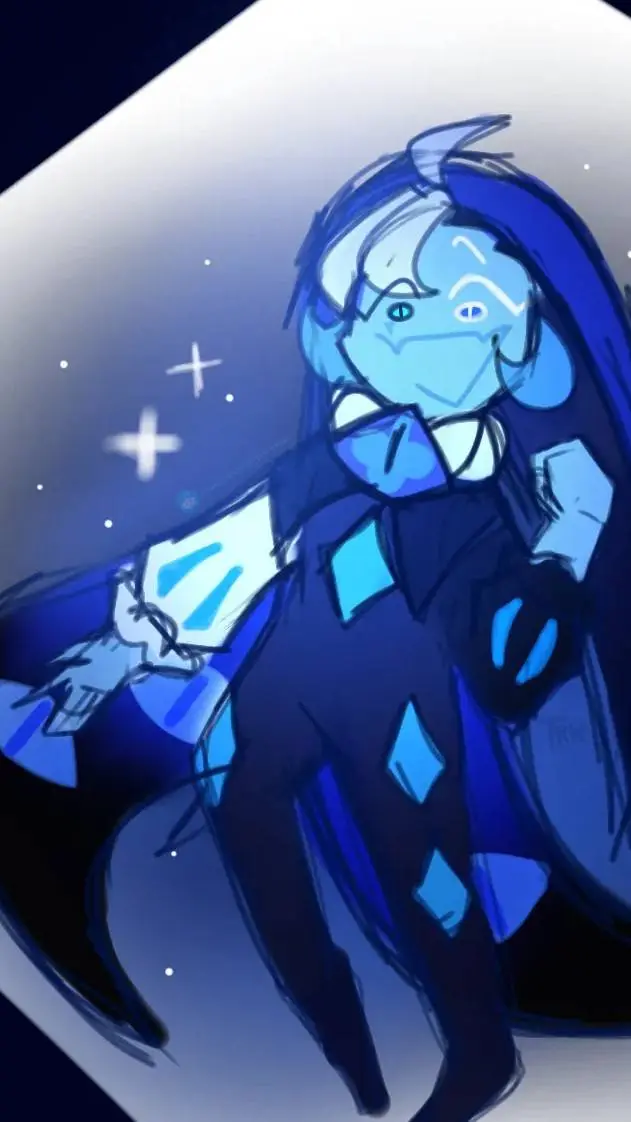 ai character: shadow milk cookie background