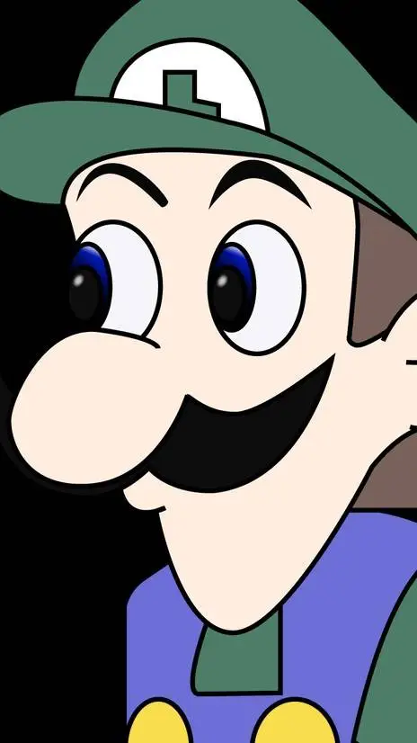 ai character: Luigi YTP background