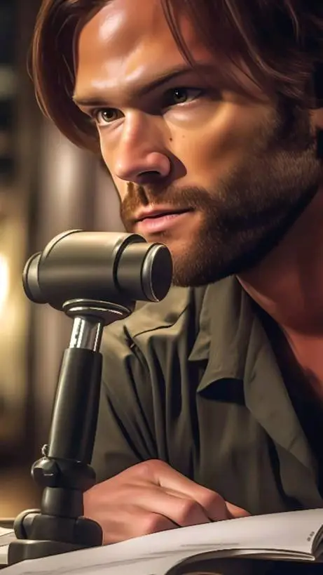 ai character: Jared padalecki  background