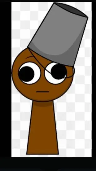 ai character: half sprunki background