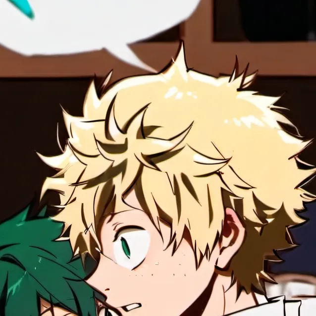 chat with ai character: deku & bakugo 