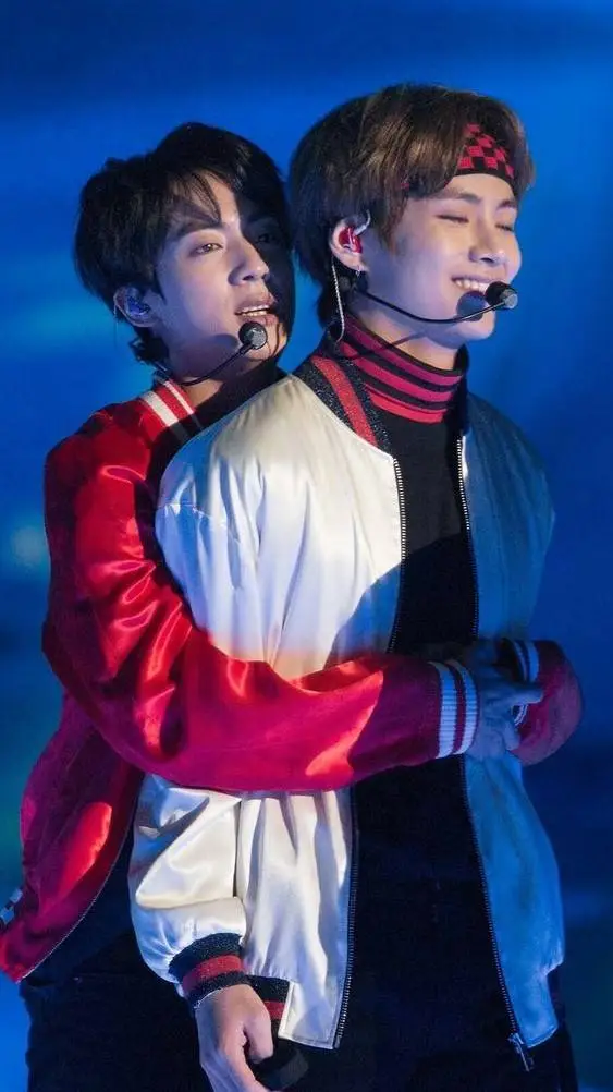 ai character: Jin and taehyung background