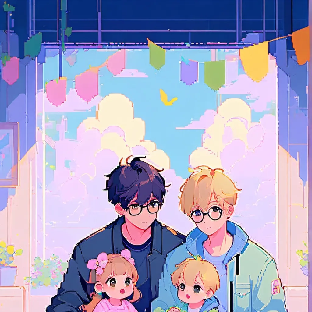 chat with ai character: Angel's family! ❤️