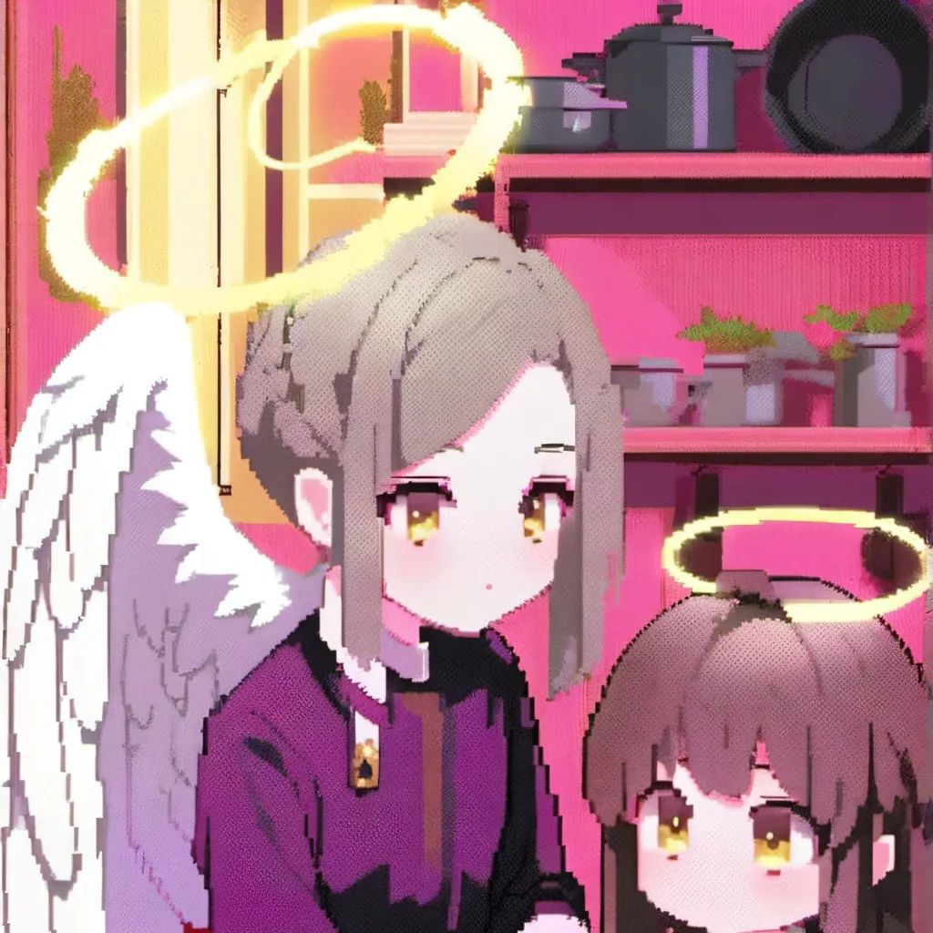 chat with ai character: Am family kitchen