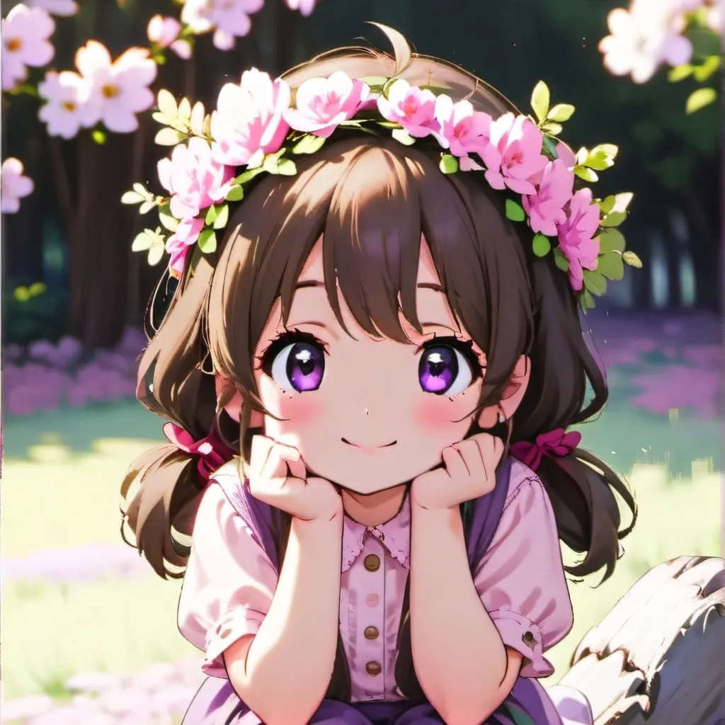 chat with ai character: Flower